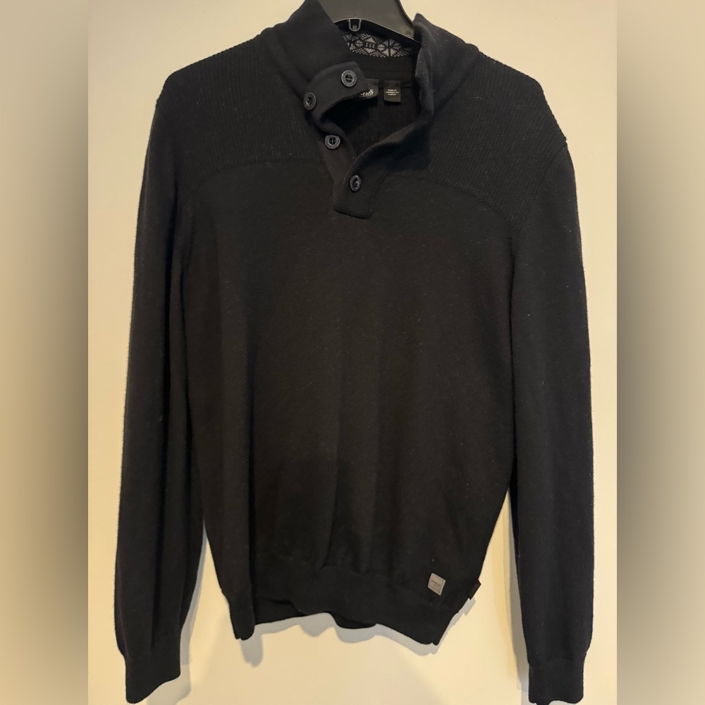 Boss Black Turtleneck Sweater Classic Knit